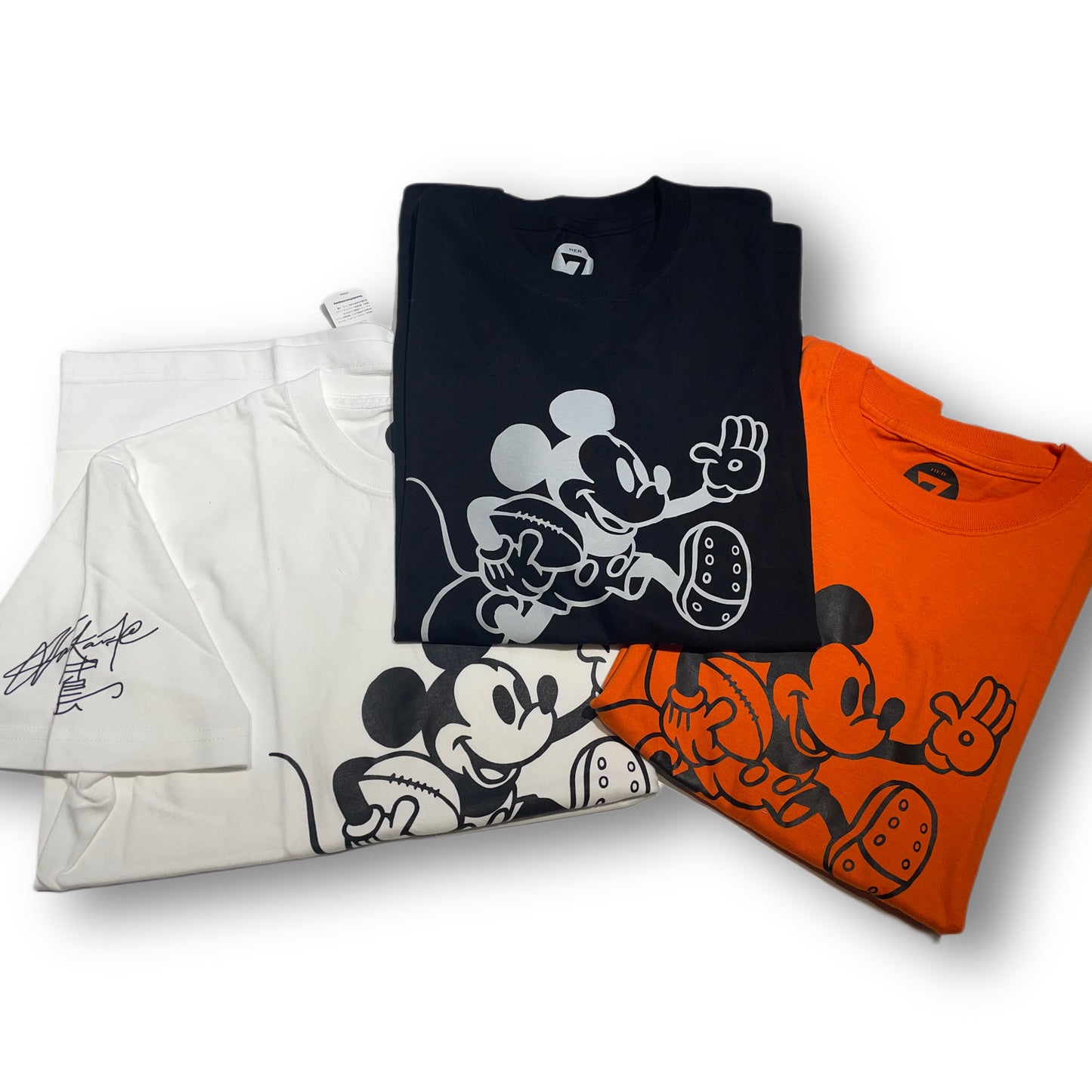 Rugby×Mickey Tシャツ